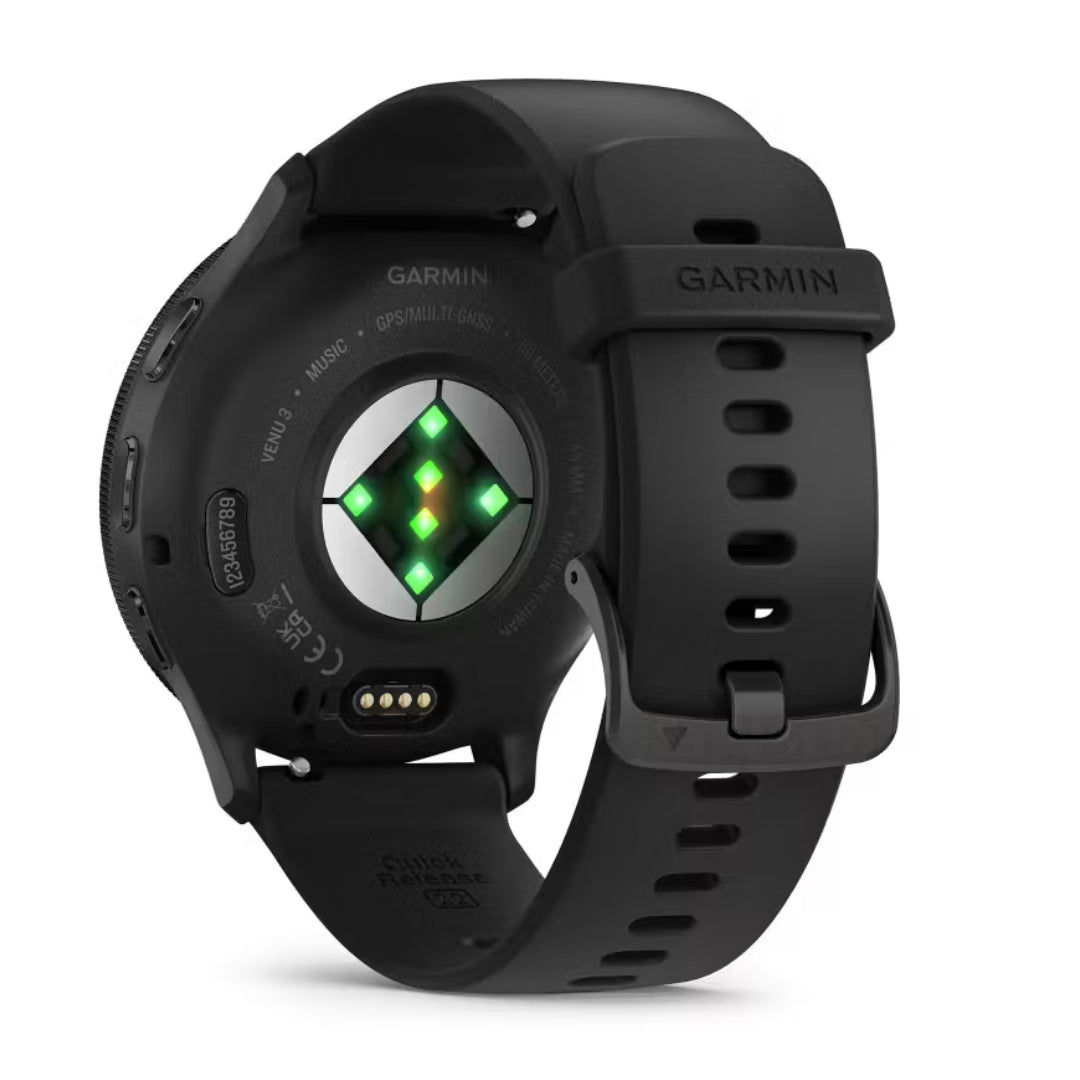 Garmin Venu 3 Smartwatch - Slate / Black  | 49-GAR-010-02784-01
