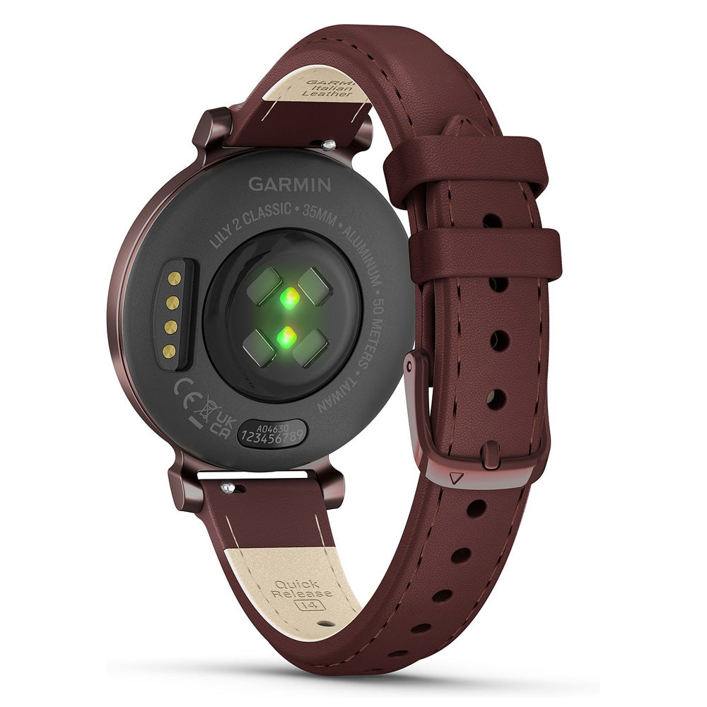 Garmin Lily 2 Classic Bluetooth Smart Watch - Dark Bronze | 49-GAR-010-02839-03