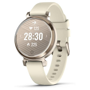 Garmin Lily 2 Sport Bluetooth Smart Watch - Cream Gold | 49-GAR-010-02839-00