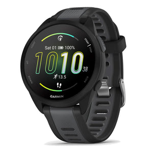 Garmin Forerunner 165 Smart Watch - Black and Slate Grey | 49-GAR-010-02863-20