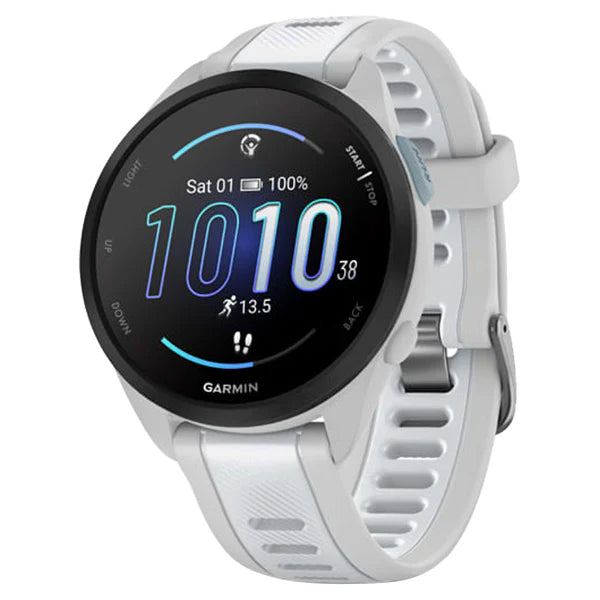 Garmin Forerunner 165 Smart Watch - Mist Grey and White | 49-GAR-010-02863-21