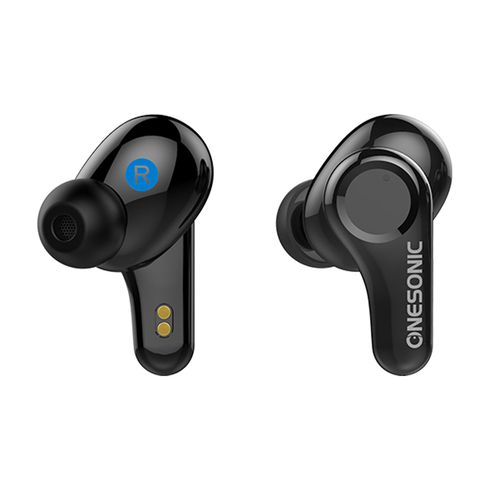 Onesonic Active Noise Cancelling Earbuds - Black | MXS-HD1