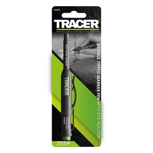 Tracer Professional Double Tipped Deep Hole Marker Pen with Site Holster | AMP2