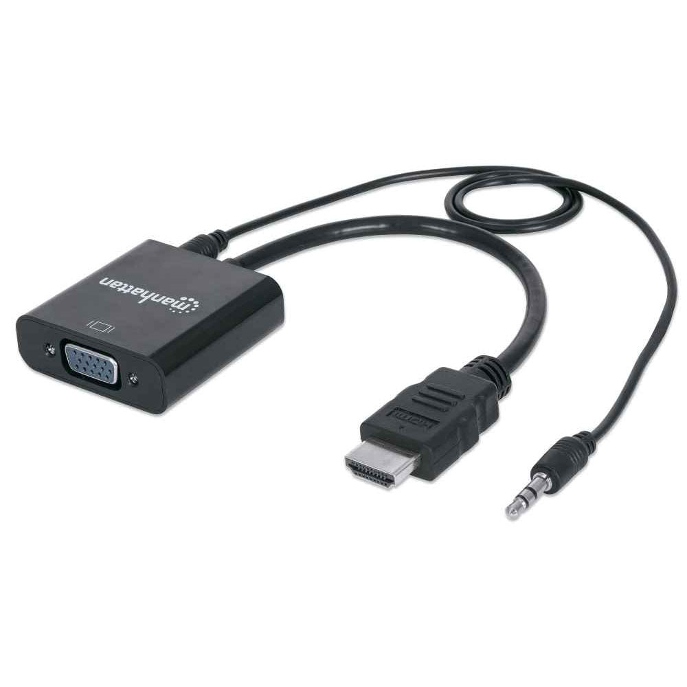Manhattan HDMI - VGA Converter with Audio | 151450