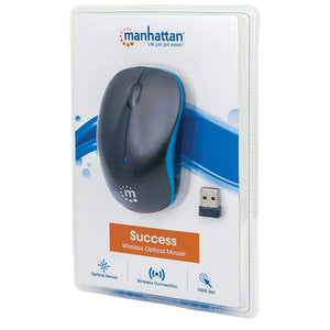 Manhattan Success Wireless Optical USB Mouse | 179416