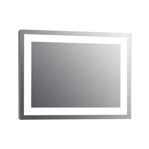 Tailored Niamh Square Strip De-Mist LED Touch Heated Bathroom Mirror - 700mm x 500mm | 151797