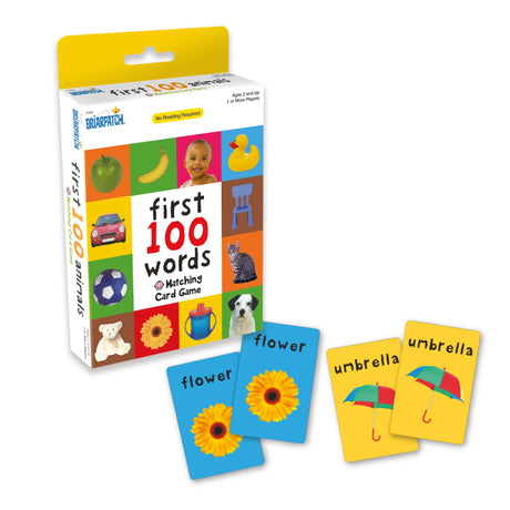 Briarpatch First 100 Words Matching Card Game | 08444