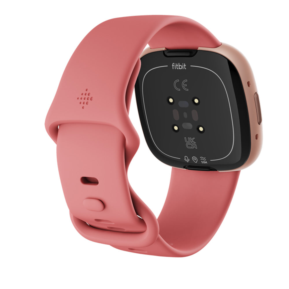 Fitbit Versa 4 Health & Fitness Smart Watch - Pink Sand & Copper Rose | 79-FB523RGRW