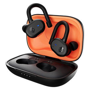 Skullcandy Push Active Wireless Bluetooth Sports Earbuds - True Black & Orange | S2BPW-P740