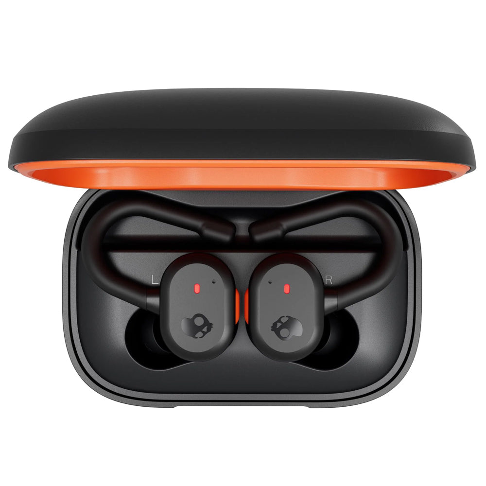 Skullcandy Push Active Wireless Bluetooth Sports Earbuds - True Black & Orange | S2BPW-P740