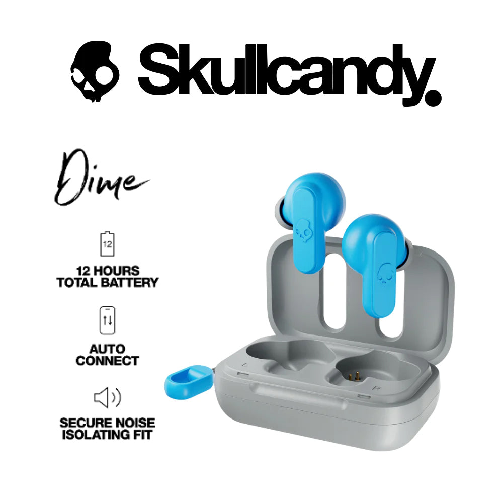 Skullcandy Dime Wireless In Ear Earbuds - Black | S2DMW-P740
