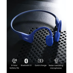 Aftershokz Shokz OpenRun Sport Wireless Headphone - Blue | 38-S805-ST-BL