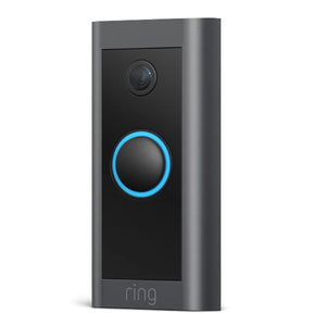 Ring Smart Video Doorbell Wired (Camera Door Bell) - Black | B08LR3G17D