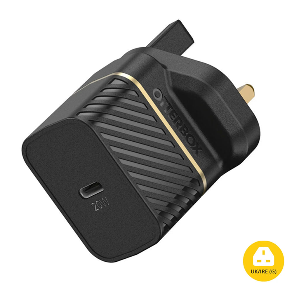 Otterbox 20W USB-C Fast Charge Wall Charger - Black | 78-80346