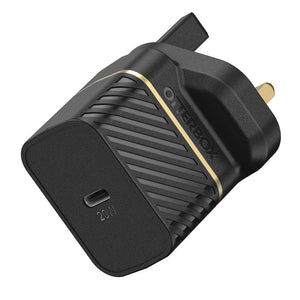 OtterBox Wall Charger USB-C 20W + USB C-C with Cable 1 Meter - Black | 78-80481