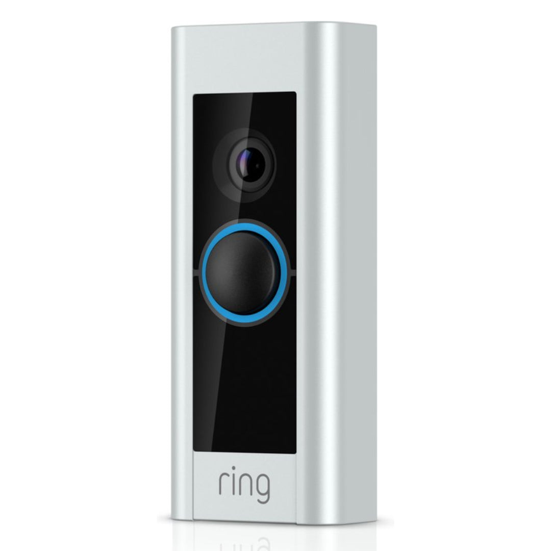 Ring Smart Video Doorbell Pro 2 Plug-In ( Camera Door Bell ) - Satin Nickel | B086QLM9BV