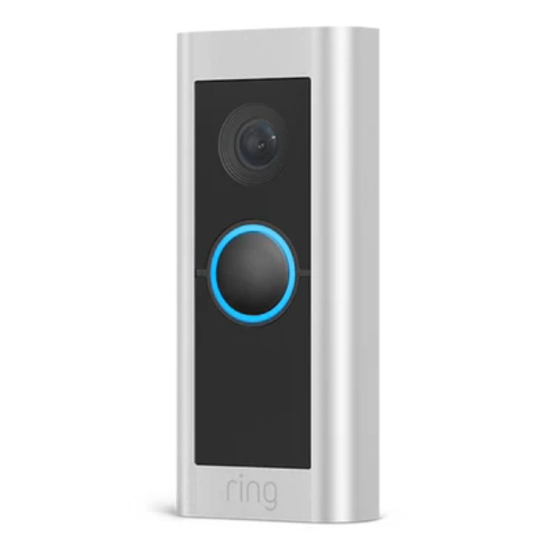 Ring Smart Video Doorbell Pro 2 Hardwired (Camera Door Bell) - Satin Nickel | B086QKXW1M