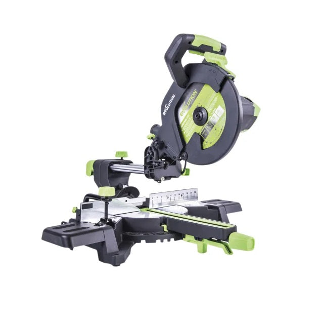 Evolution F255SMS TCT Multi-Material Sliding Mitre Chop Saw 255mm 1600W 240V | HTCF255SMS