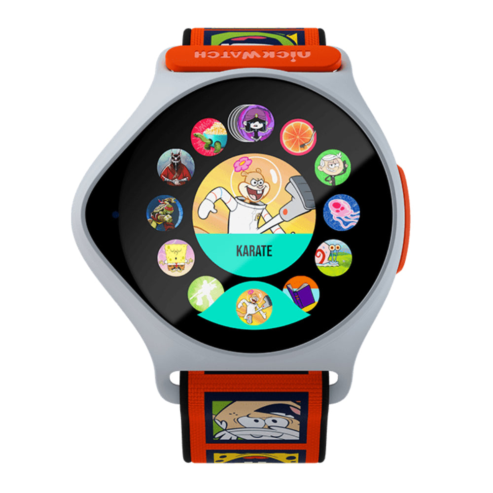 Nickelodeon NickWatch Kids 4G Smartwatch - White | NICKW001-2