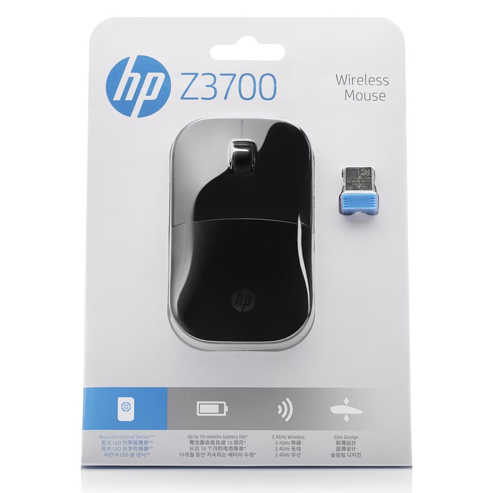 HP Wireless Mouse Z3700 - Black | V0L79AA#ABB