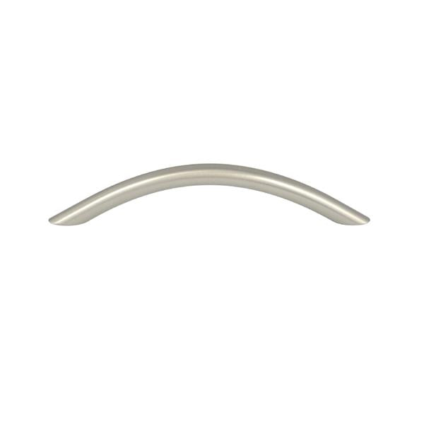 Arch pull cabinet handle brushed nickel 160mm | 0203103