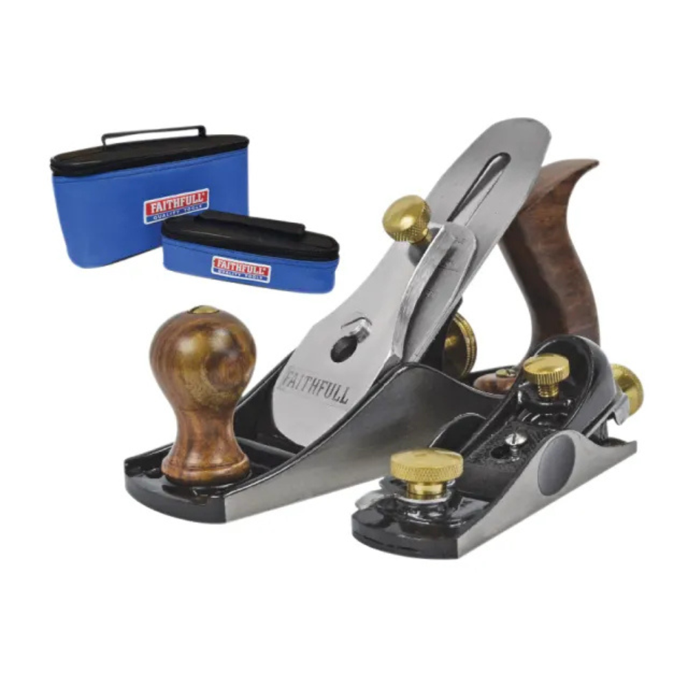 Faithfull FAIPLANE4AVB Smoothing and Block Hand Plane Set | XMS24PLANES