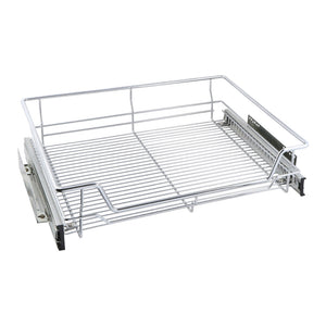 High Line Chrome Pull Out Wire Basket for 800mm Unit with 30KG Runners | 2801217