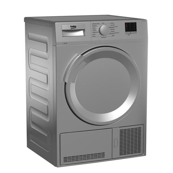 Beko 7kg Condenser Tumble Dryer - Silver | DTLCE70051S