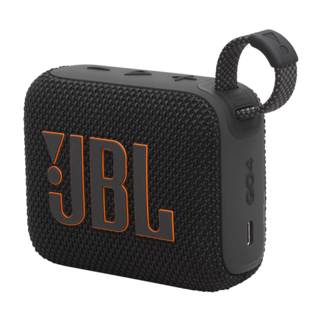 JBL Go 4 Portable Wireless Bluetooth Speaker - Black | JBLGO4BLK