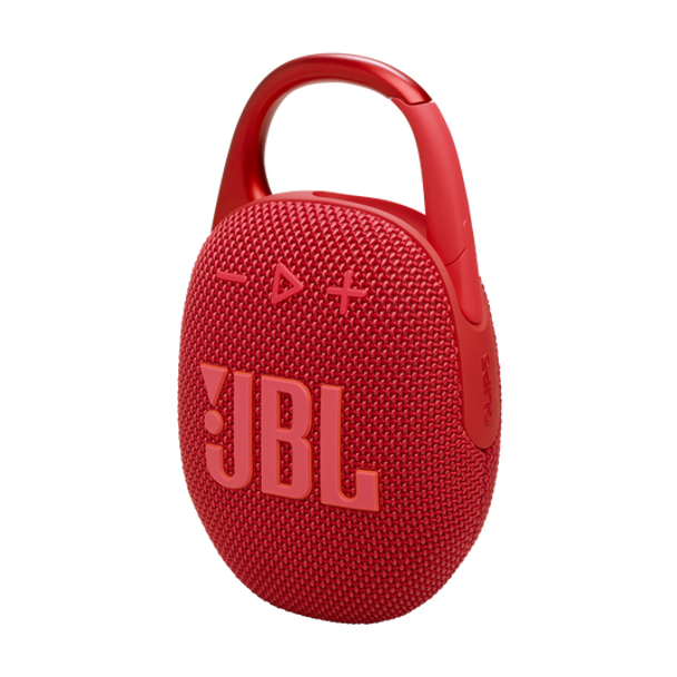 JBL Clip 5 Portable Wireless Bluetooth Speaker - Red | JBLCLIP5RED