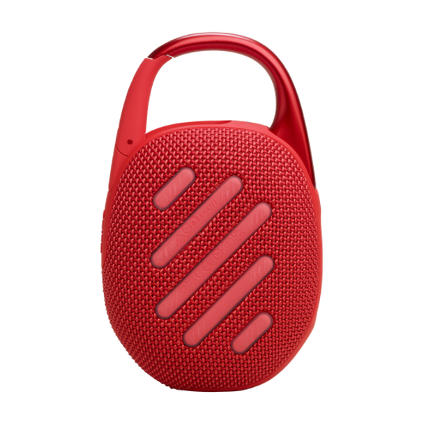 JBL Clip 5 Portable Wireless Bluetooth Speaker - Red | JBLCLIP5RED