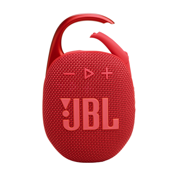 JBL Clip 5 Portable Wireless Bluetooth Speaker - Red | JBLCLIP5RED