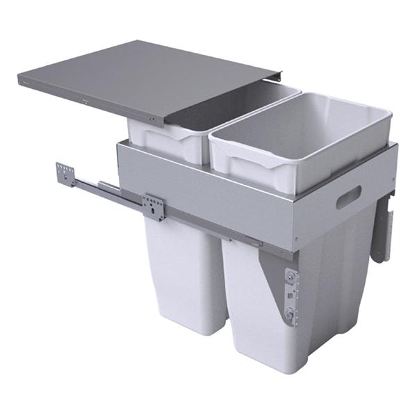 Sige 70 litre Cargo Soft Close Built In  Kitchen Bin for 500mm Unit