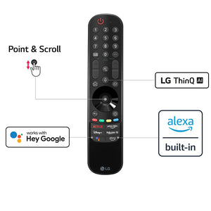 LG 43" 4K Ultra HD HDR Nanocell Smart TV (2022) | 43NANO766QA.AEK