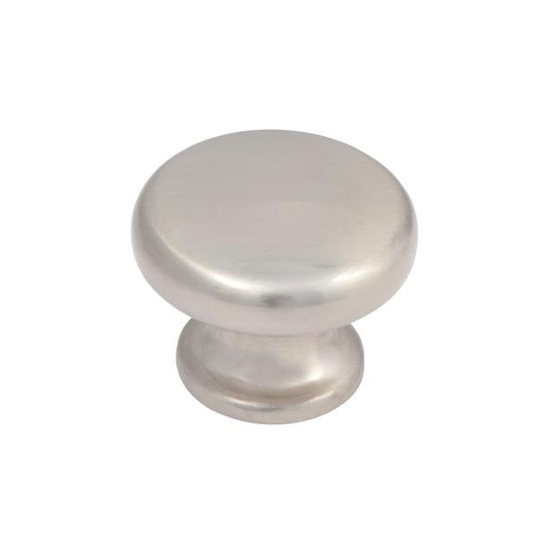 Satin nickel flat top knob - 33mm | 0030022