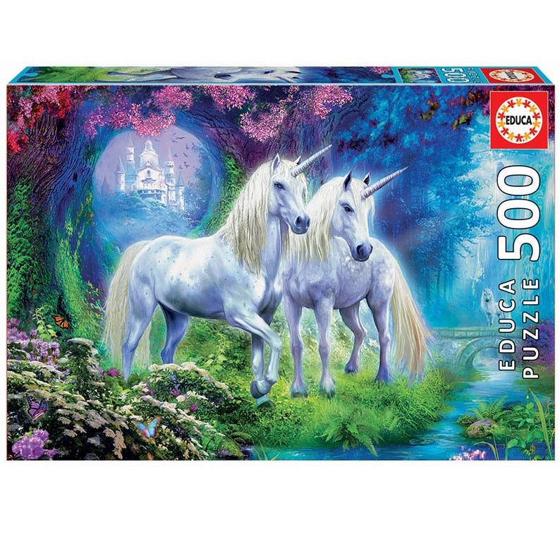 Educa Unicorns in the Forest Jigsaw Puzzle 500 Piece