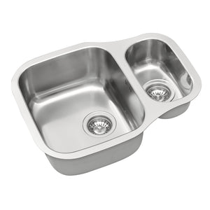 Pyramis Dione Stainless Steel Undermount 1.5 Bowl Sink - 590 x 450mm | 2600110