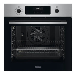 Zanussi Series 60 SelfClean Pyrolytic Built-in Single Oven - Stainless Steel | ZOPNX6X2