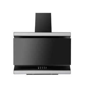 Luxair 60cm Ison Angled Cooker Hood - Black | LA-60-ISON-BLK