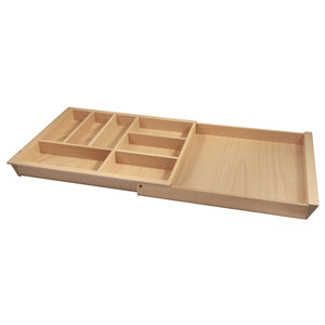 Wooden Expandable Cutlery Tray for Drawers to Fit inside 700-1000mm Cabinets | 3010575