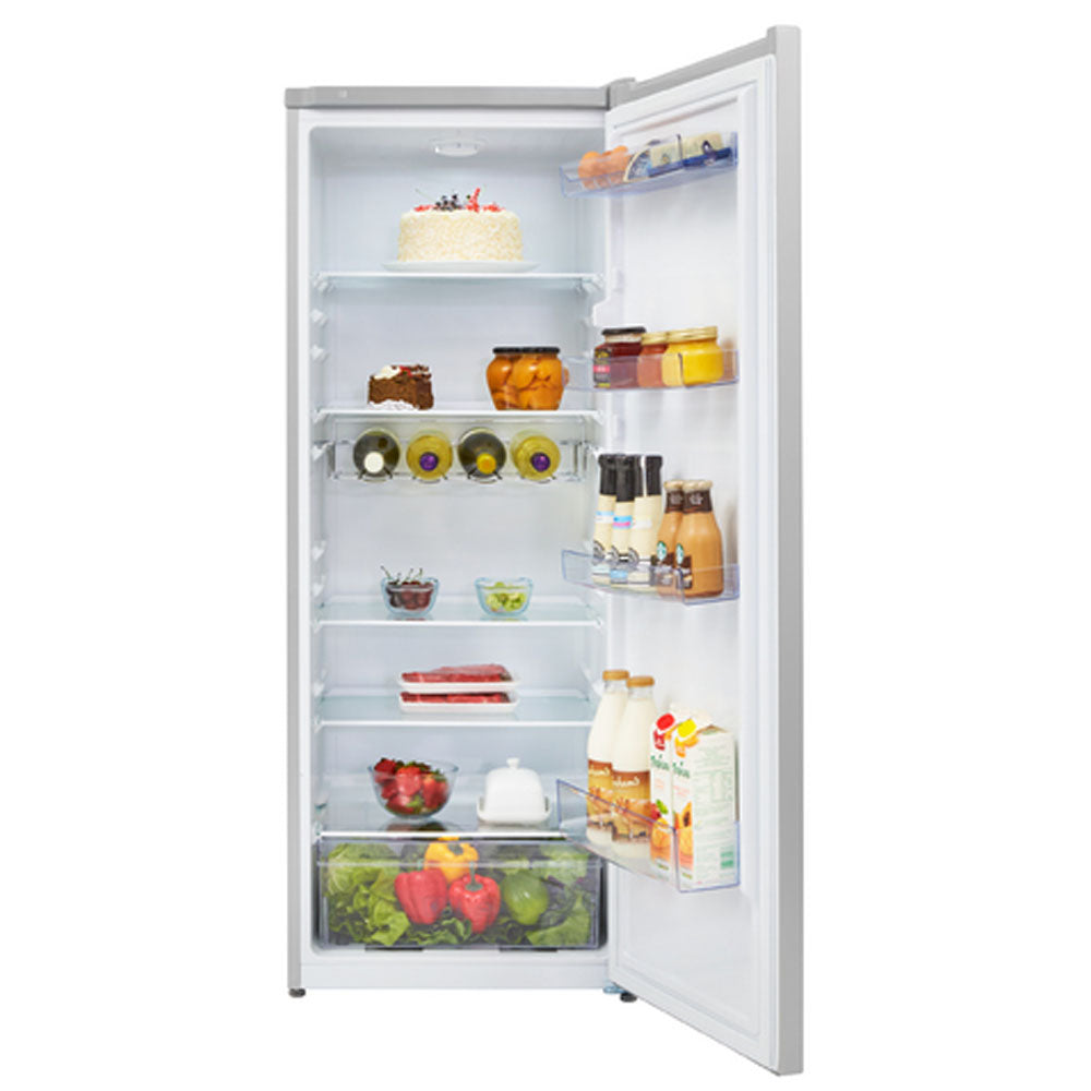 Beko 145cm Tall Larder Fridge - Silver | LSG3545S