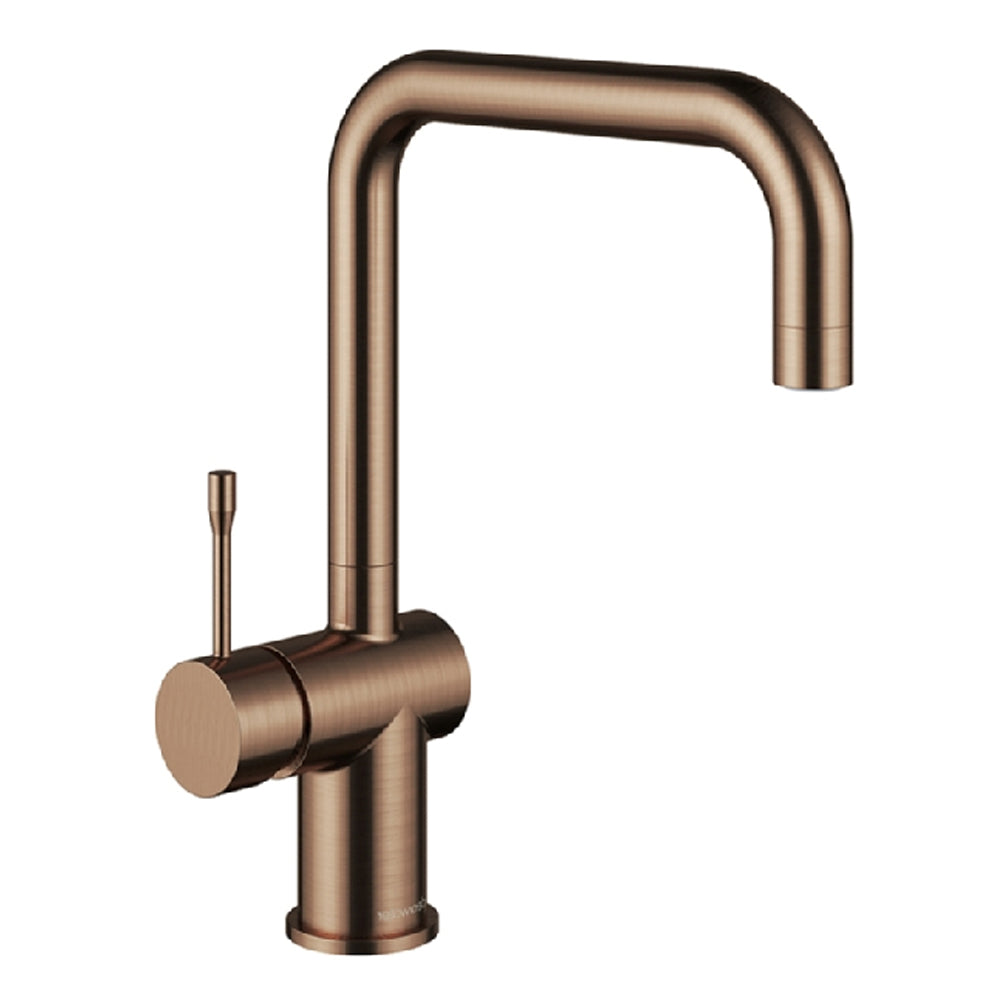 Zodiac Modern Side Lever Kitchen Sink Tap - Copper | 2720110