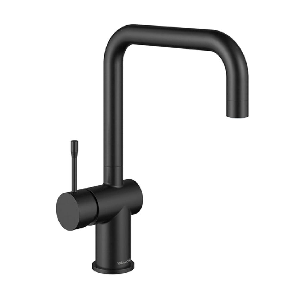 Zodiac Modern Side Lever Kitchen Sink Tap - Black | 2720105