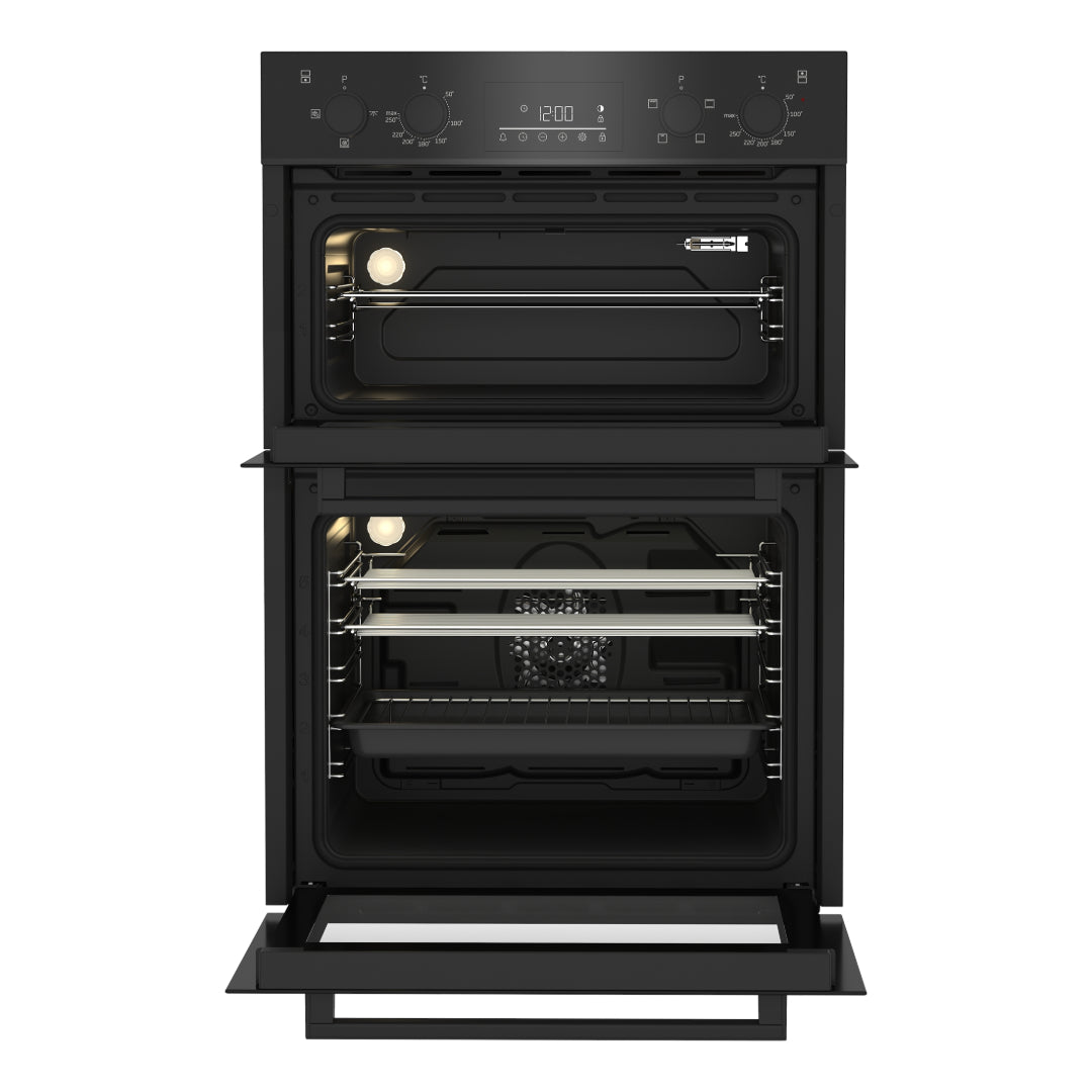 Beko Built-In Double Oven - Black | BBDF22300B