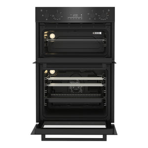 Beko Built-In Double Oven - Black | BBDF22300B