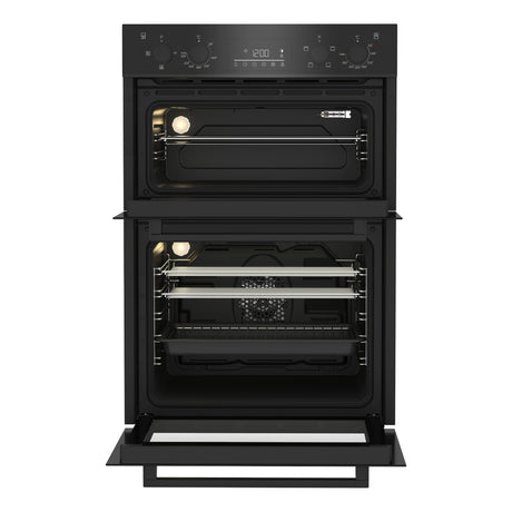 Beko Built-In Double Oven - Black | BBDF22300B