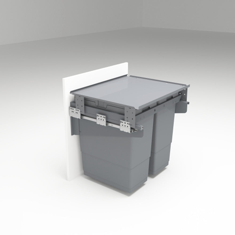 Kitchen Cargo Bin 600mm Unit 2 Bucket (2 x 40 Litre) | 2802615