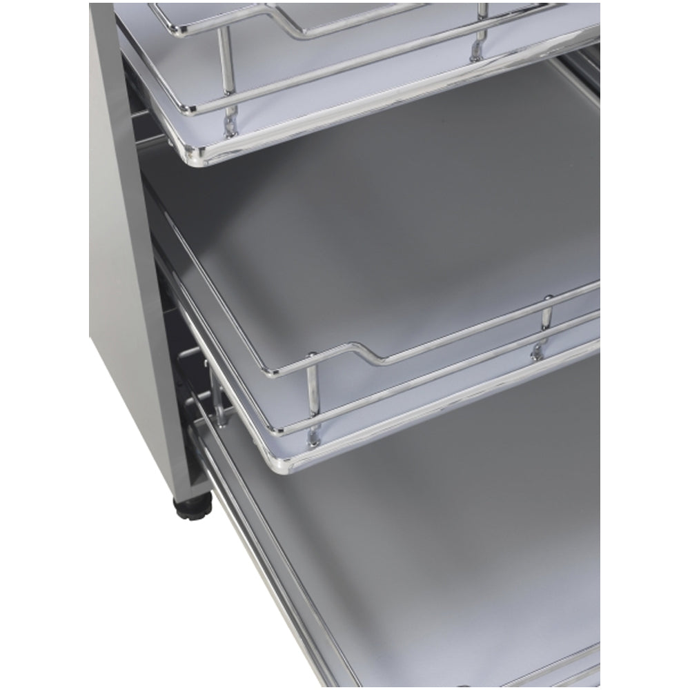 Soft Close Solid Base Kitchen Baskets to suit 300mm Unit | 2801250