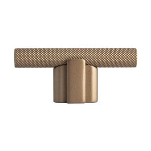 MVI Giulio Knurled Kitchen Cabinet Knob Matching T 8/1170 - Satin Bronze | 0306060