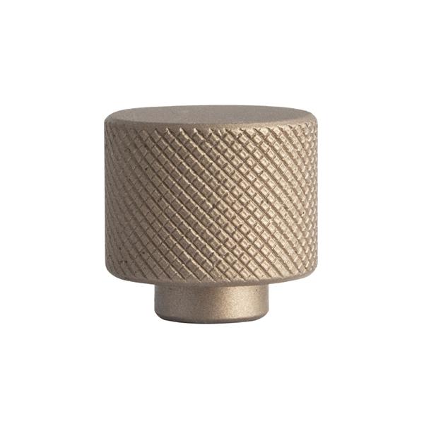 MVI Giulio Knurled Kitchen Cabinet Knob 10/835 - Satin Bronze | 0306040